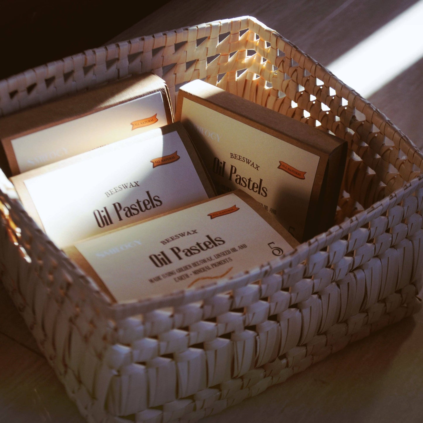 Přírodní olejové pastely