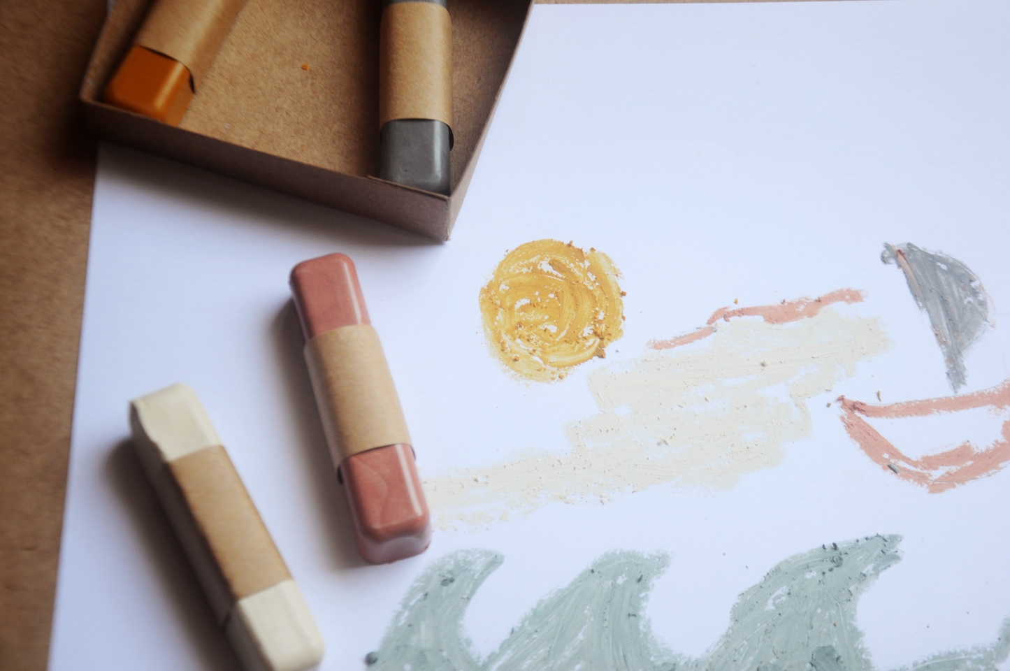 Přírodní olejové pastely