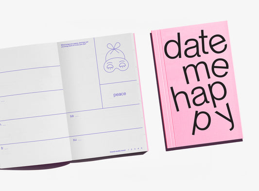 Diář Date Me Happy - bez data