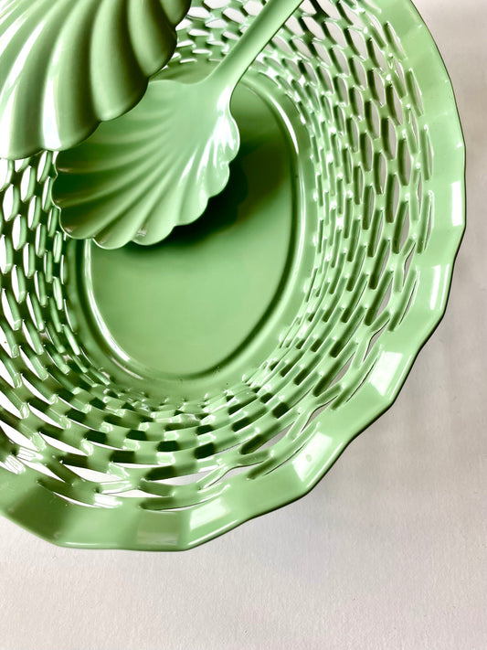 Koš na pečivo - green