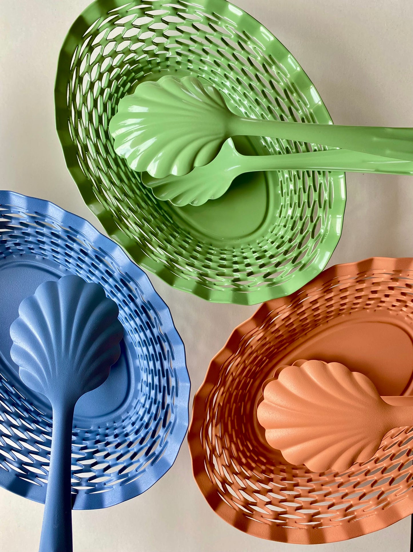 Koš na pečivo - green