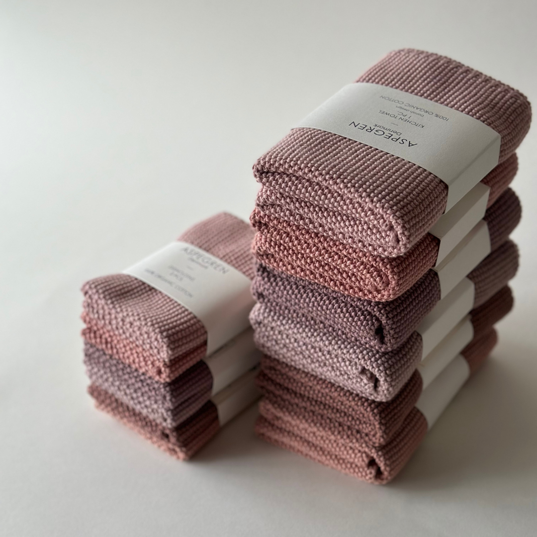 Pletený hadřík na nádobí 2 ks - Rootbeer