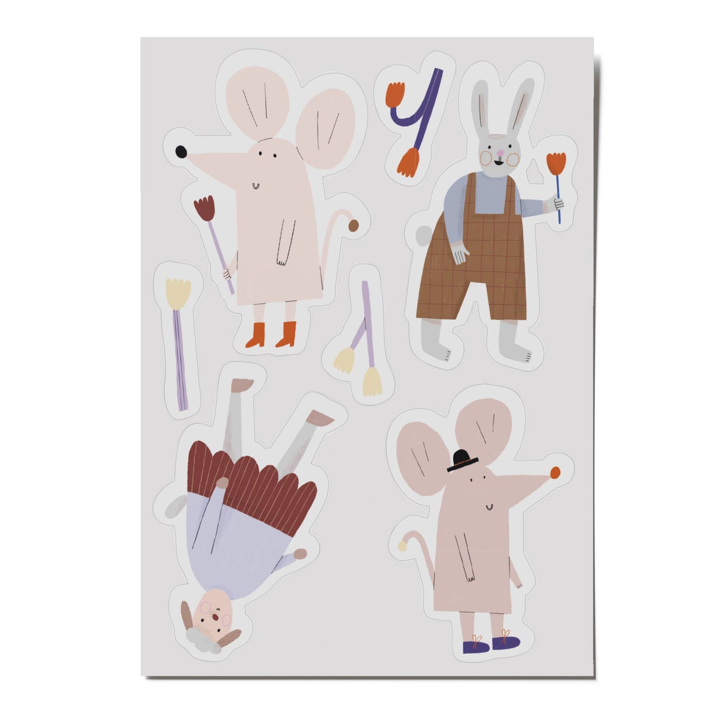 Reflexní samolepky - mice