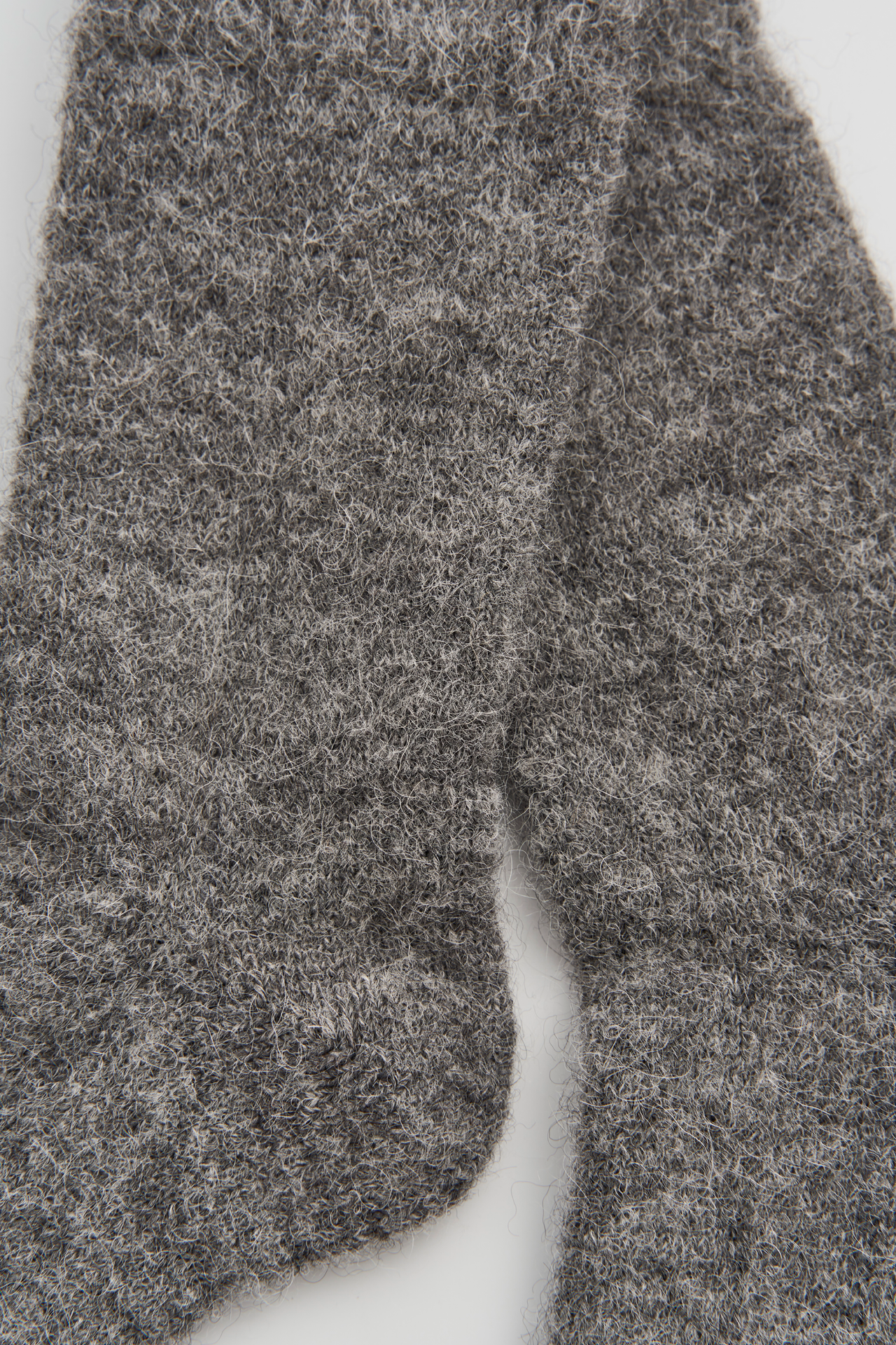 Ultra Soft Alpaca Bed Socks - Smoke Grey