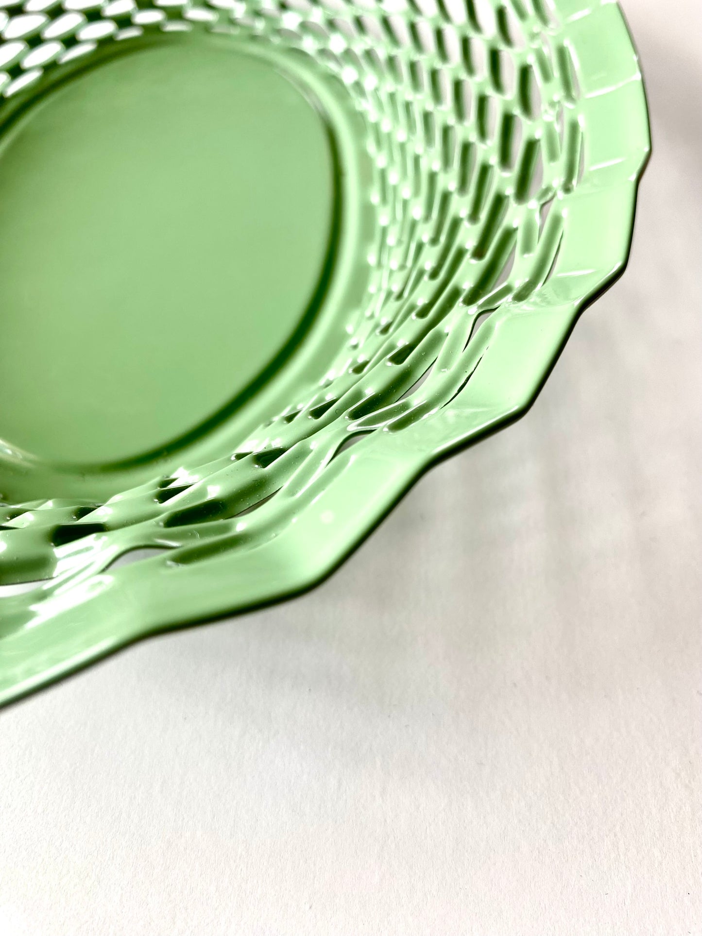 Koš na pečivo - green