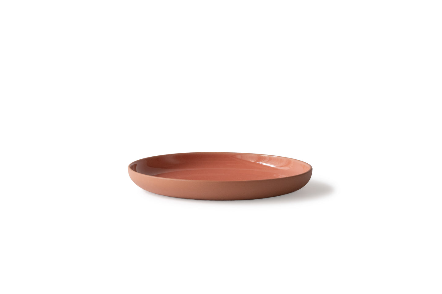 Talíř Round - salmon pink