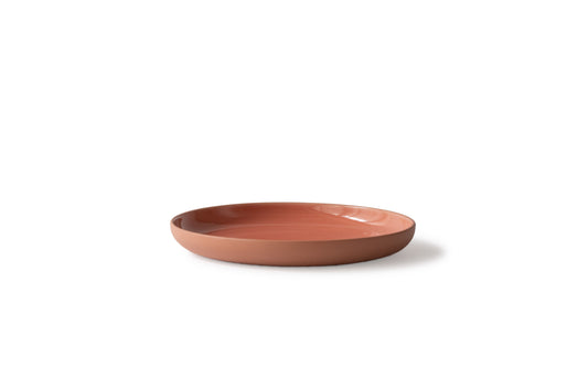 Talíř Round - salmon pink