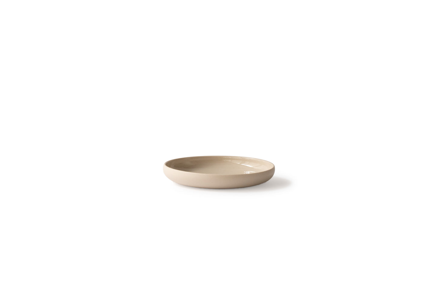 Talíř Round - sand white