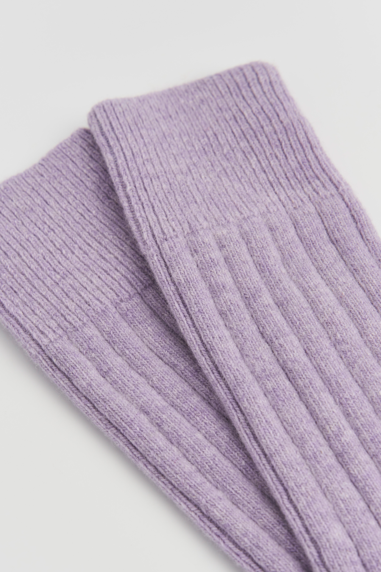 Merino Bed Socks - Parma Violet