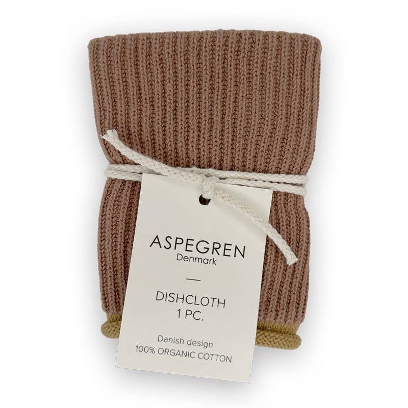 Pletený hadřík na nádobí - Rootbeer