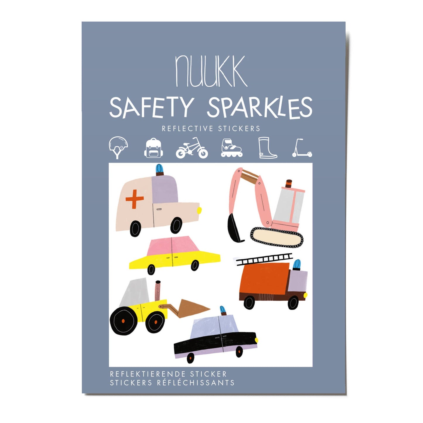 Reflexní samolepky - cars