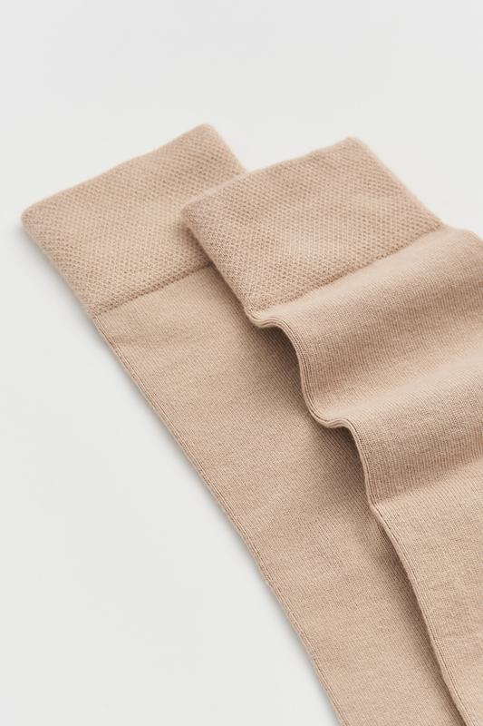 Ponožky Bamboo - milky tea beige