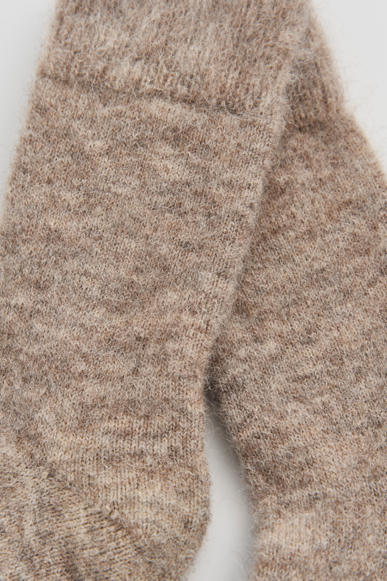 Ultra Soft Alpaca Bed Socks - Hare Grey