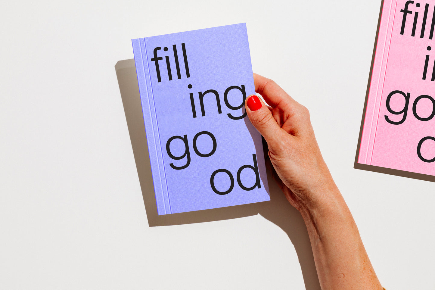 Zápisník Filling good - berry milk