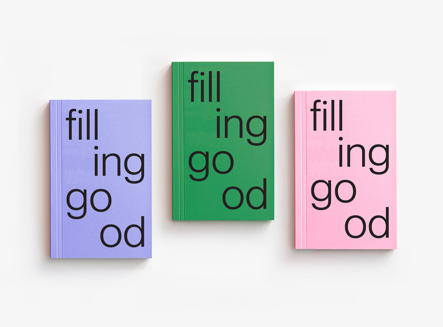 Zápisník Filling good - berry milk