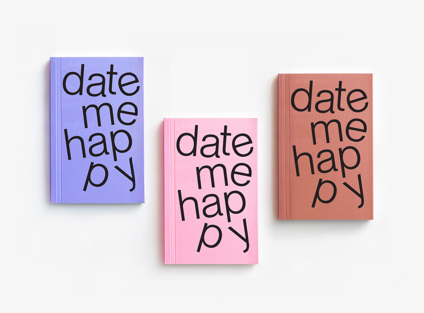 Diář Date Me Happy - bez data