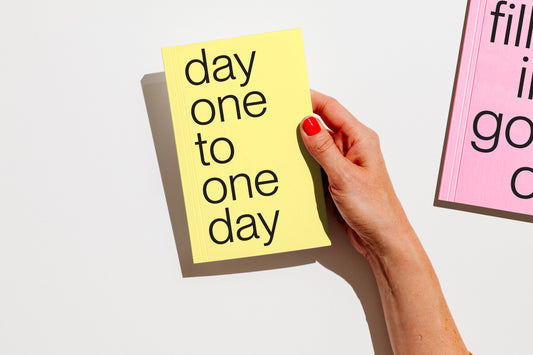 Diář 2026 Day one to one day - Vanille