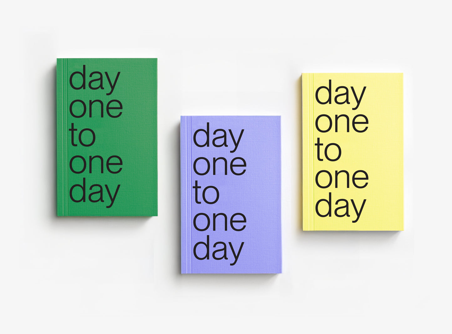 Diář 2026 One day to day one - chlorophyll